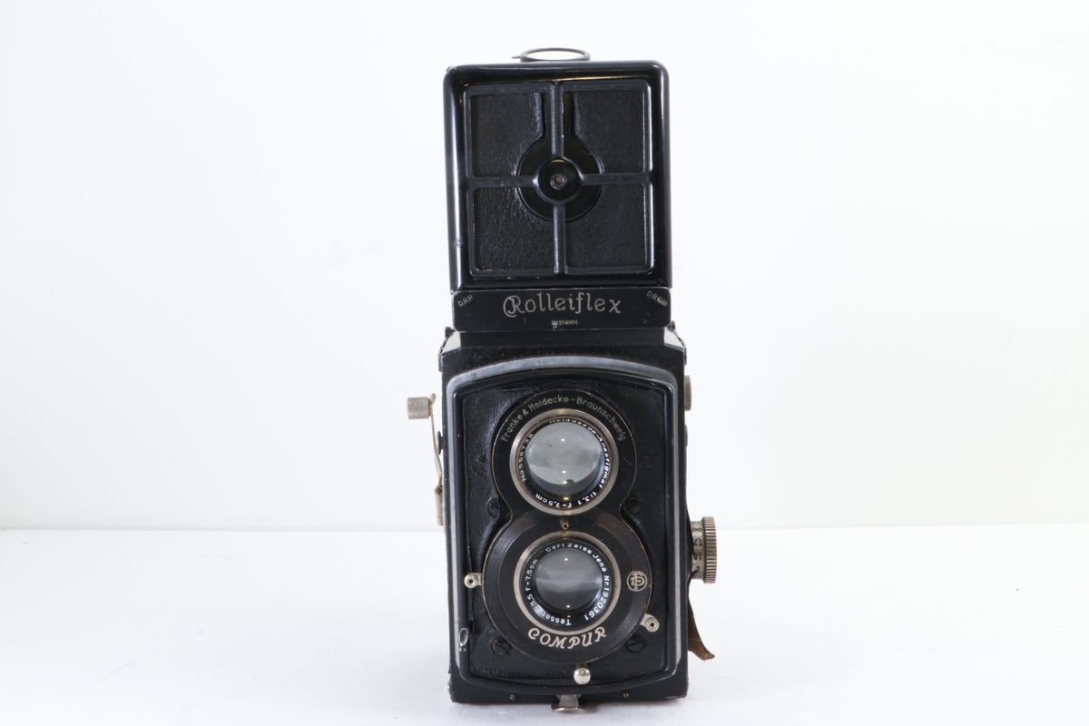 ローライスタンダード カールツァイス テッサー3.5f7.5 希少♪] Rolleiflex Standard Carl ZEISS Jena Tessar 1:3.5 f=7.5cm