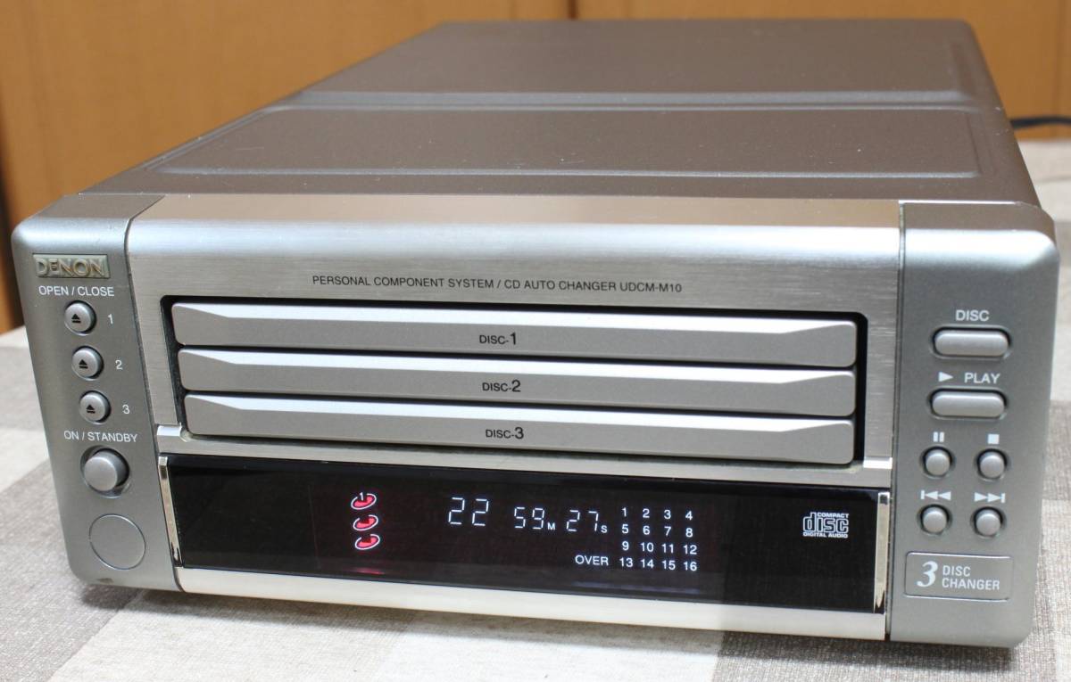 DENON UDCM-M10 3CDチェンジャー DENON UDCM-M10 3CDチェンジャー