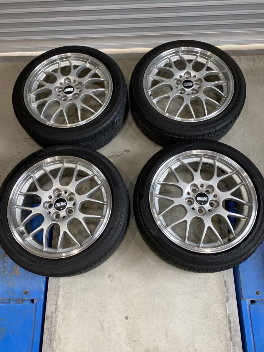 BBS RG-R RG714 鍛造 7.5J ＋48 PCD100 5穴 215/45R17タイヤホイール