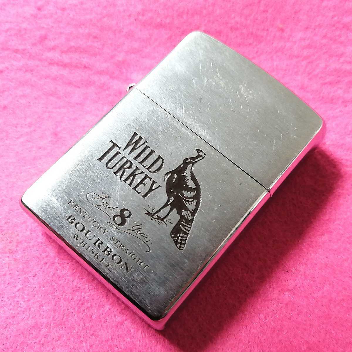 Wild turkey zippo ワイルドターキージッポ 非売品 ☆非売品☆ZIPPO