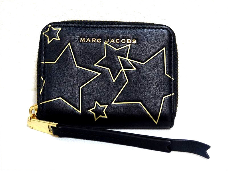マークジェイコブス　ケース　カード入れ　スター　星柄 新品】マークジェイコブス コインケース パスケース 星柄 MARC JACOBS