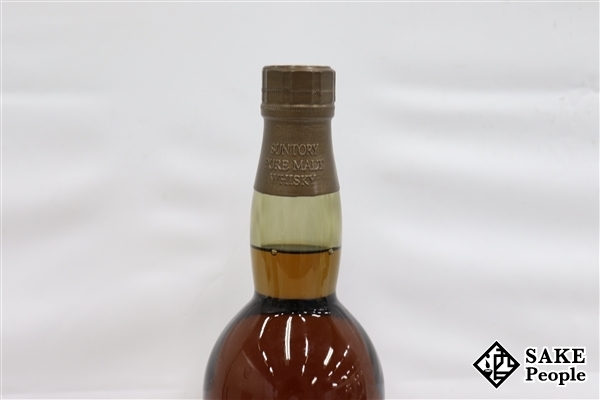 ◇注目! サントリー ピュアモルト 古樽仕上 1991年 竹炭濾過 750ml 43