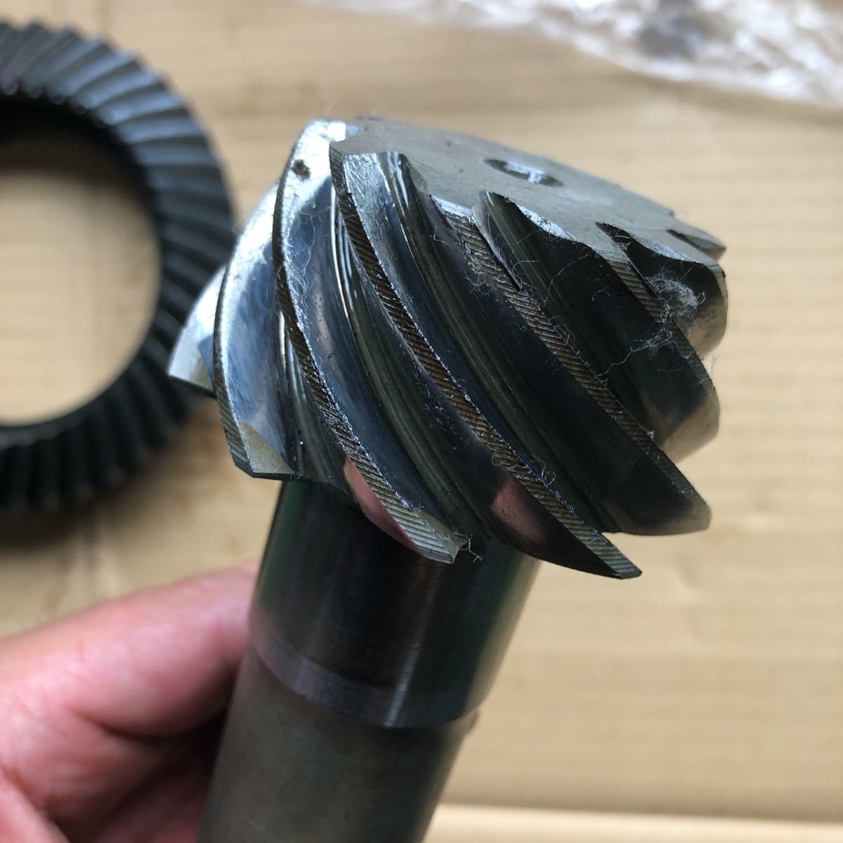 AE86 ファイナルギア 4.3 中古 AE86 後期純正デフファイナルギヤ4.3 