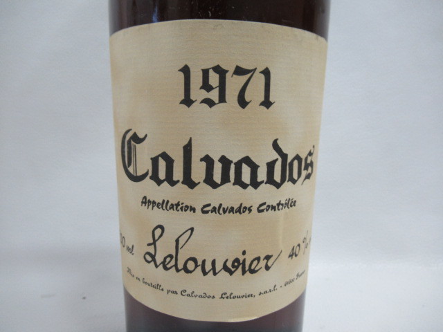 ◇カルヴァドス レルーヴィエ CALVADOS Lelouvier 1971 リンゴの