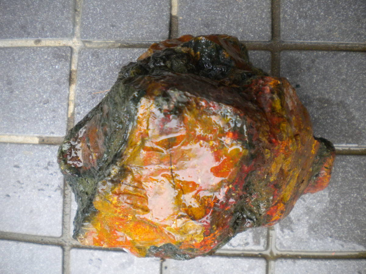 嵐渓石 ♯ 幻の銘石 鑑賞石（ ）五色石 検索 鑑賞石 新潟