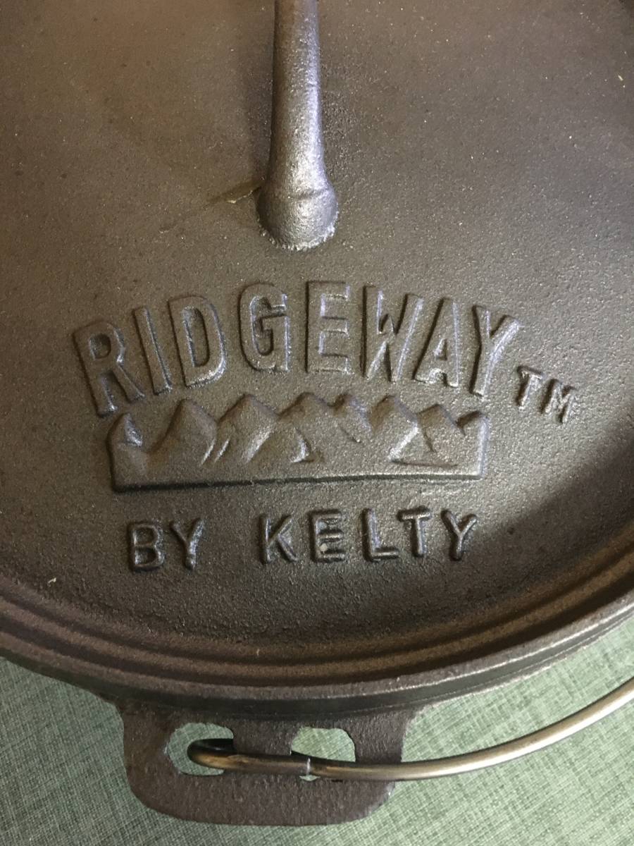 ダッチオーブン BY KELTY RIDGEWAY スキレット - キャプテン