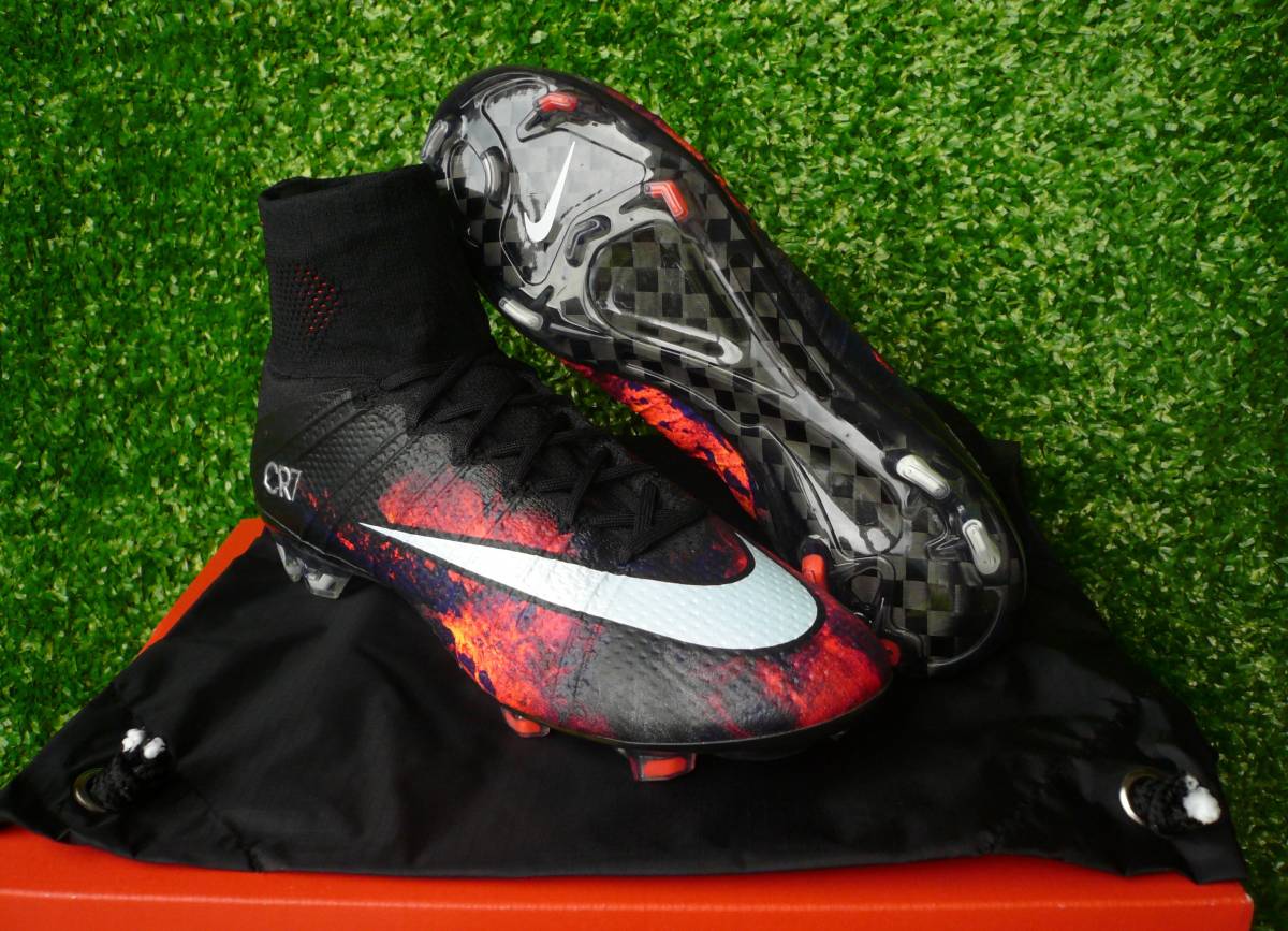 ナイキ マーキュリアル スーパーフライ CR7 FG 27cm クリロナモデル ACC 箱 袋付き NIKE Mercurial Superfly CR FG ロナウド限定品(27.0cm)｜売買されたオークション情報、yahooの商品情報をアーカイブ公開 - シューズ