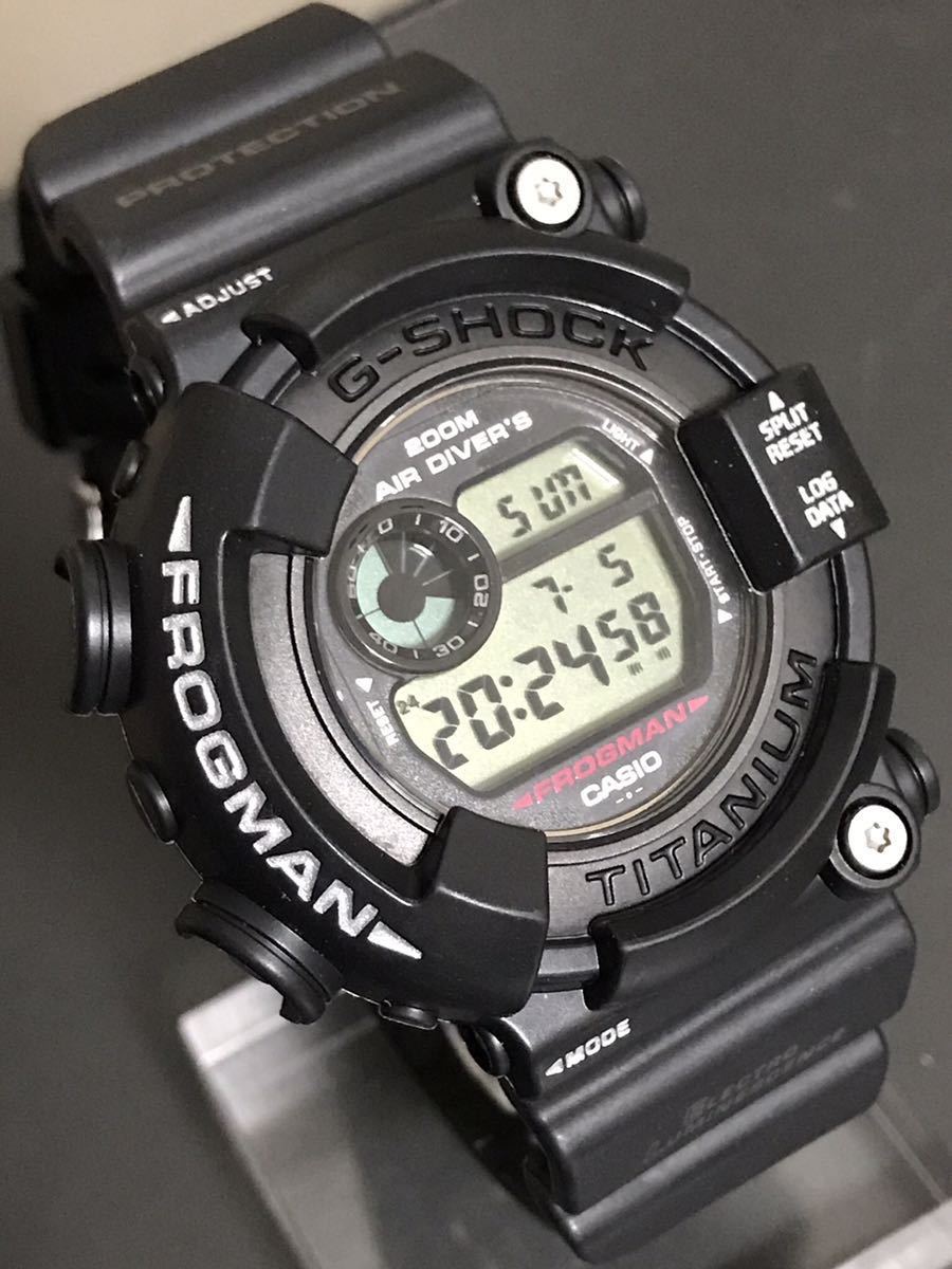 ショッピング通販 美品 CASIO G-SHOCK DW-8200Z-1T FROGMAN