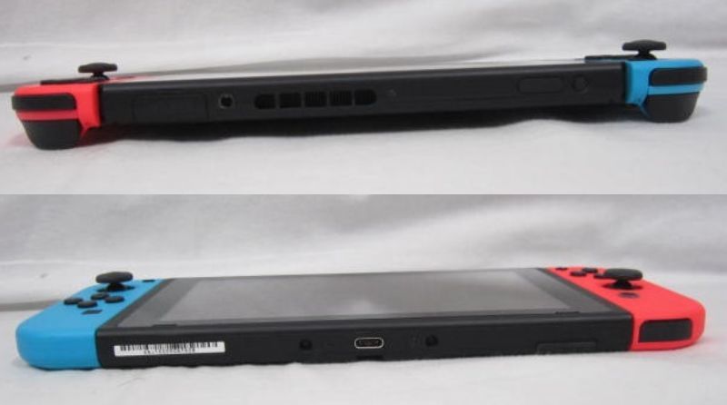 053B855G00◇旧型ニンテンドースイッチ SWITCH 本体 ネオンカラー 中古