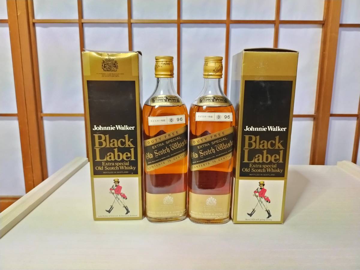 ジョニーウォーカー Walker Johnnie ブラックラベル エクストラ EXTRA 