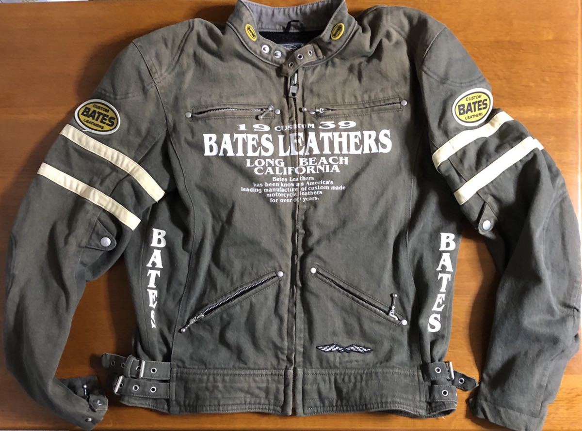  BATES コットンライダースジャケット XXLサイズ(XLサイズ以上)｜売買されたオークション情報、yahooの商品情報をアーカイブ公開 - オークファン 男性用