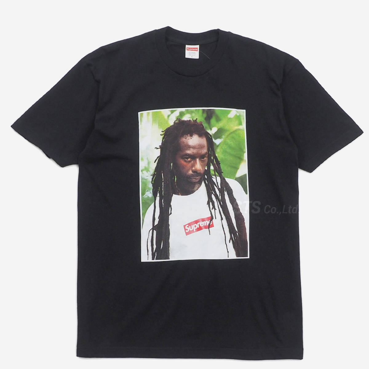 【驚きの破格値，新品】 Supreme - Buju Banton Tee 黒M シュプリーム - ブジュ バントン ティー 2019SS(Mサイズ)｜売買されたオークション情報、yahooの商品情報をアーカイブ公開 - オークファン 男性用