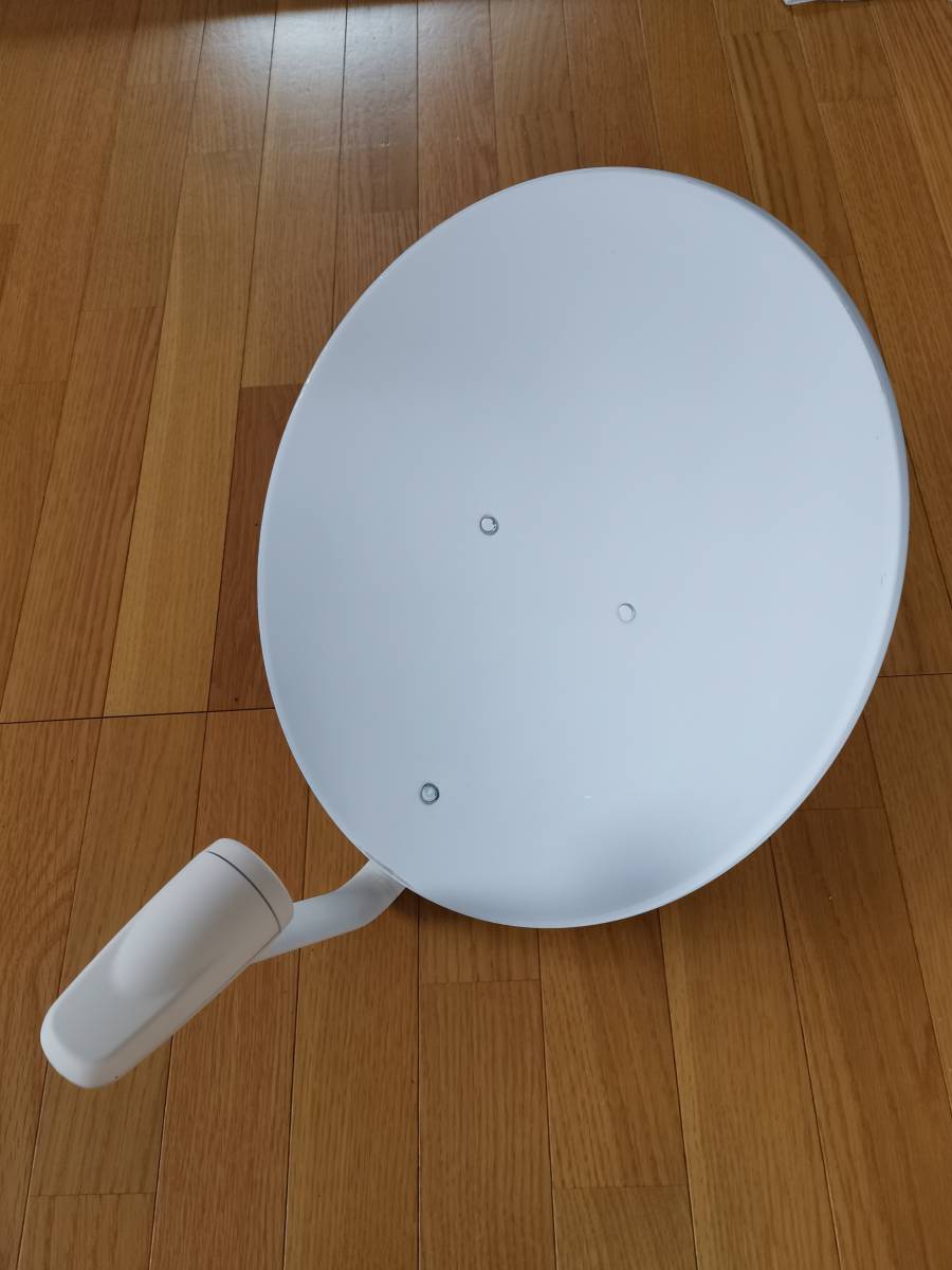 ★BSアンテナ パラボラ 松下電器産業株式会社 レア 映像 衛星放送 ホワイト★_1