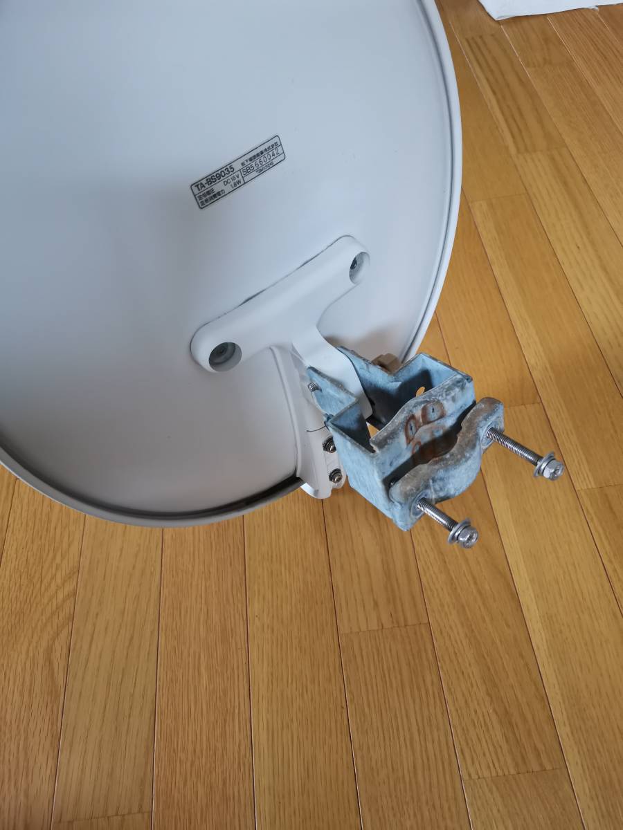 ★BSアンテナ パラボラ 松下電器産業株式会社 レア 映像 衛星放送 ホワイト★_2