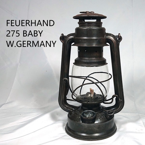 全国無料，定番 点火確認済 激渋 FEUERHAND BABY 275 W.GERMANY フェアーハンド ベイビー ドイツ オイルランタン キャンプ アウトドア(灯油ランタン)｜売買されたオークション情報、yahooの商品情報をアーカイブ公開 灯油ランタン