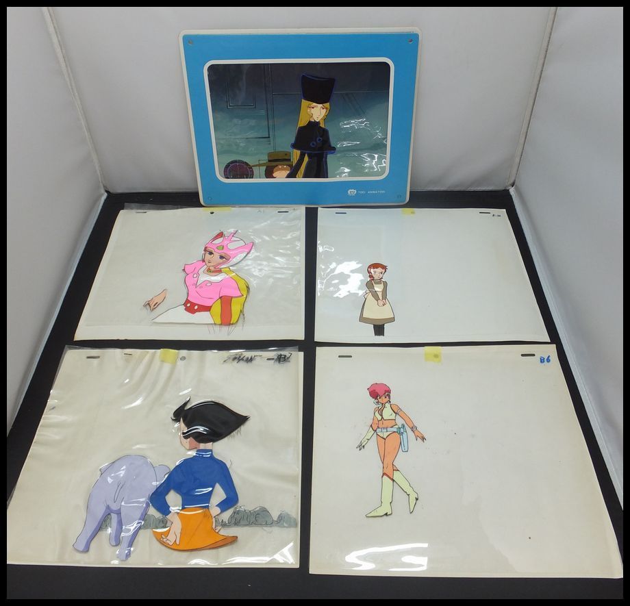 キャプテン・フューチャー セル画 約30cmx25cm 東映