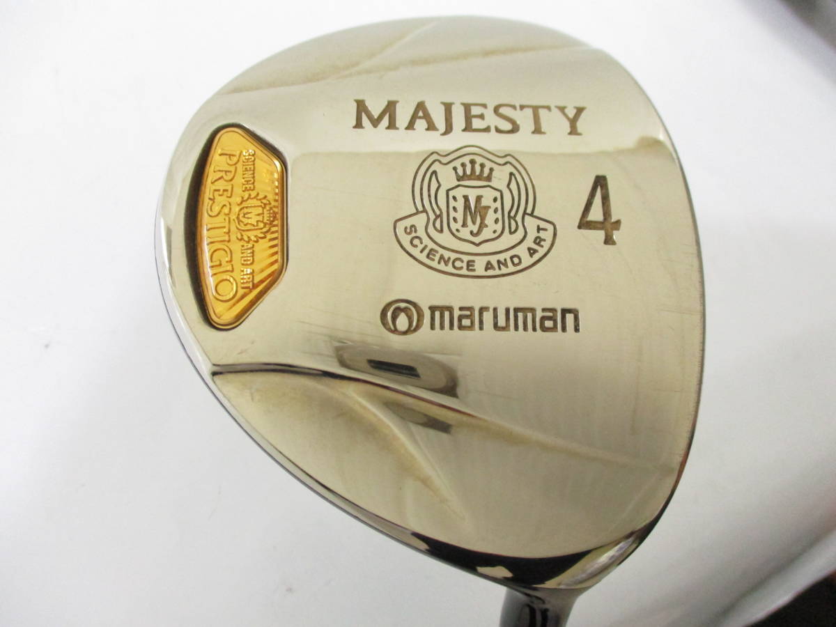 定番人気 金ピカ マルマン MAJESTY PRESTIGIO 2007 4Ｗ 18&deg; 純正カーボン R(マルマン)｜売買されたオークション情報、yahooの商品情報をアーカイブ公開 - オークファン 男性右きき用