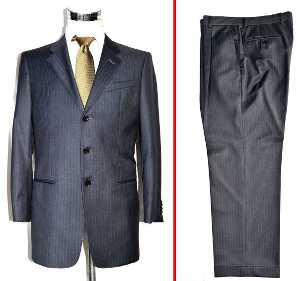 ☆美品☆ARMANI COLLEZIONI☆アルマーニの高級感あるビジネススーツ