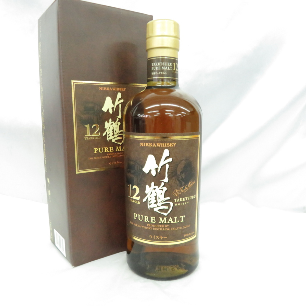 ニッカ 竹鶴 ピュアモルト 12年 700ml ウイスキー 40% 660ml 竹鶴12年 竹