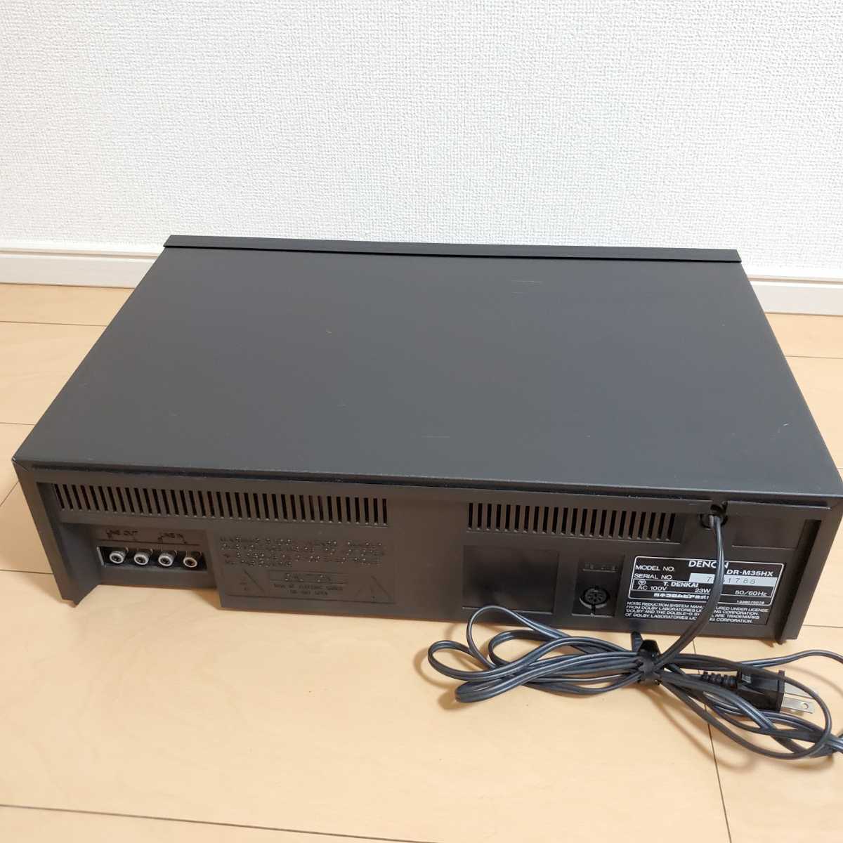 超美品 DENON DR-M35HX カセットデッキ DENON DR-M35HX カセットデッキ