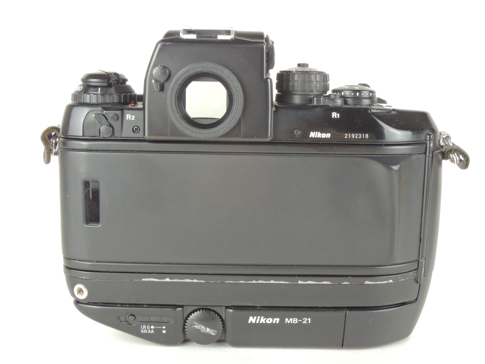 限定 正規 □Nikon ニコン F4S MB-21 ボディ 方眼スクリーン ジャンク