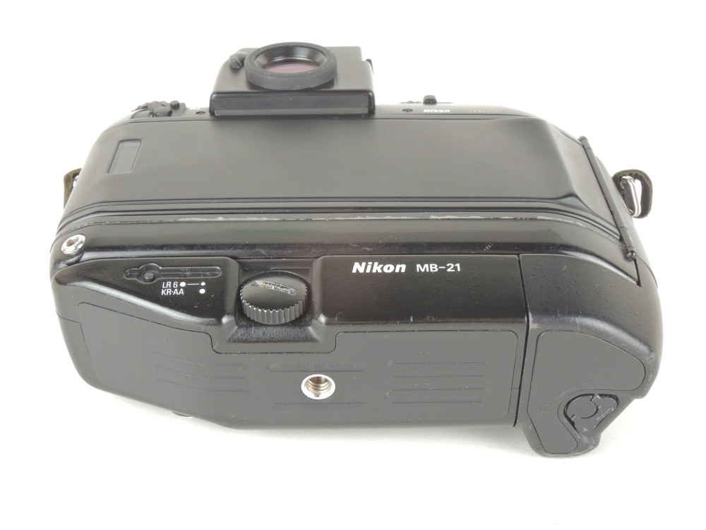 限定 正規 □Nikon ニコン F4S MB-21 ボディ 方眼スクリーン ジャンク