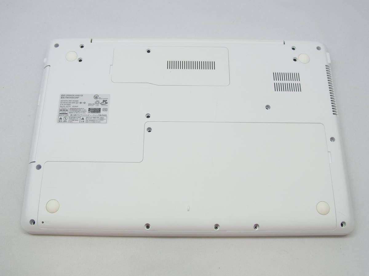 LIFEBOOK 公式通販 ノートパソコン 富士通 ホワイトAH50⁄C2 AHシリーズ 