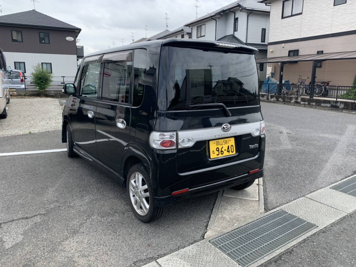 タントカスタム H21年式 ターボ ETC 黒