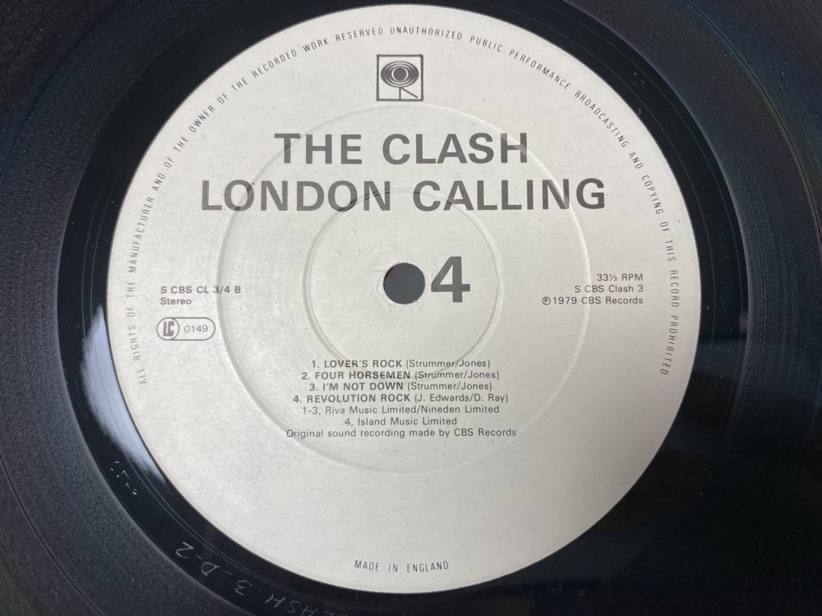 UKオリジナル盤】The Clash London Calling