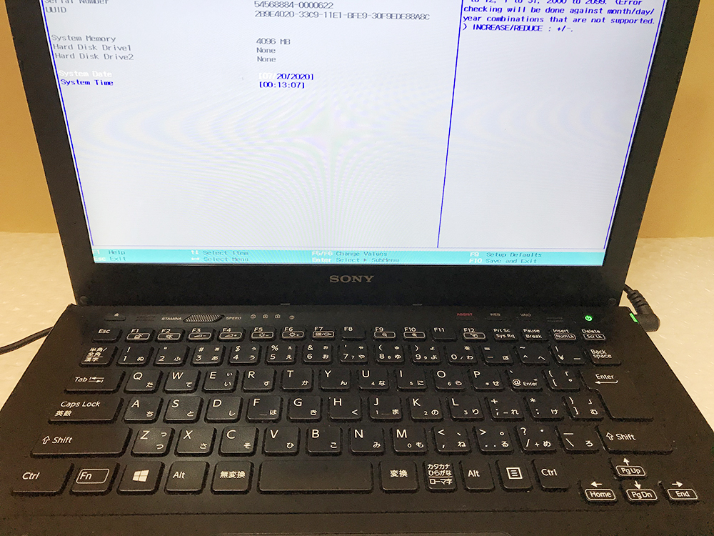 ジャンク☆SONY SVS13AD11N Core i5