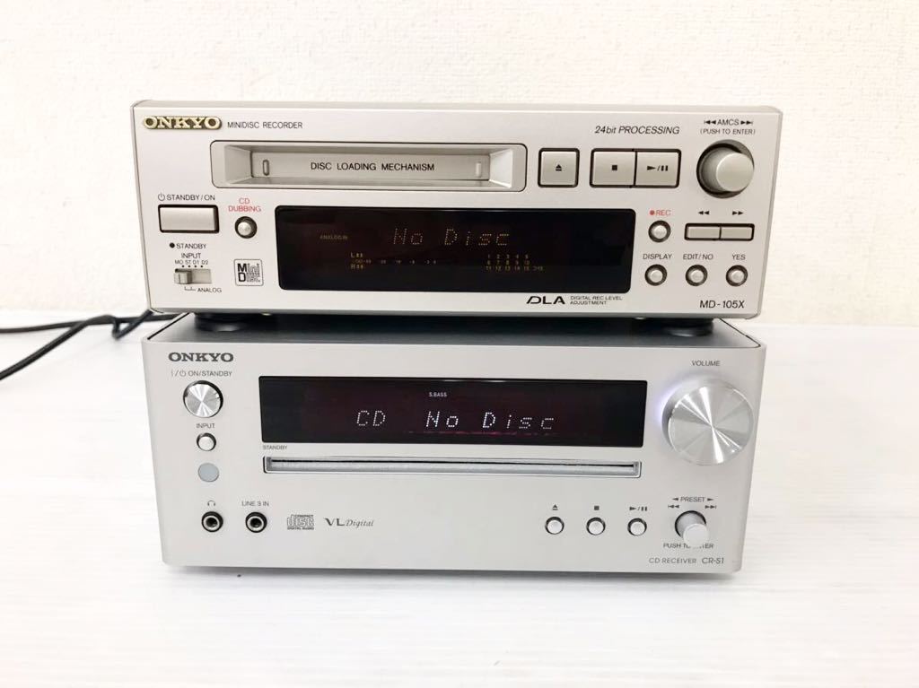 ONKYO MD-105X MDレコーダー オンキョー Audio Recorder INTEC205