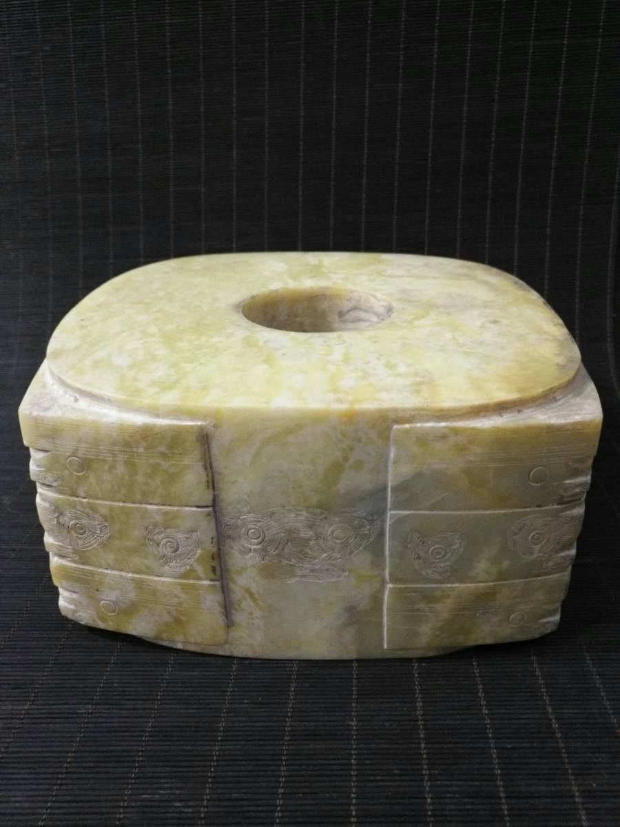 中国美術玉琮緑新石器時代良渚文化紀元前2500年頃 玉琮とはぎょくそう