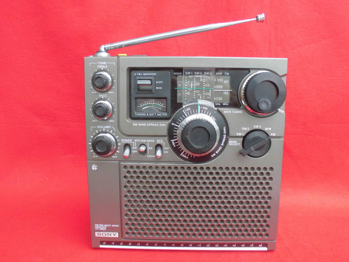 ☆SONY・スカイセンサー【ソニー・ICF-5900・5バンド・BCLラジオ