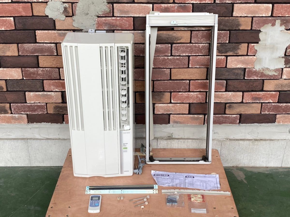 コロナルームエアコン　CＷ-F1616E4 窓コン　窓エアコン K7Y CORONA コロナ 窓用エアコン CW-F1616E4 動作確認確認済み 2016年
