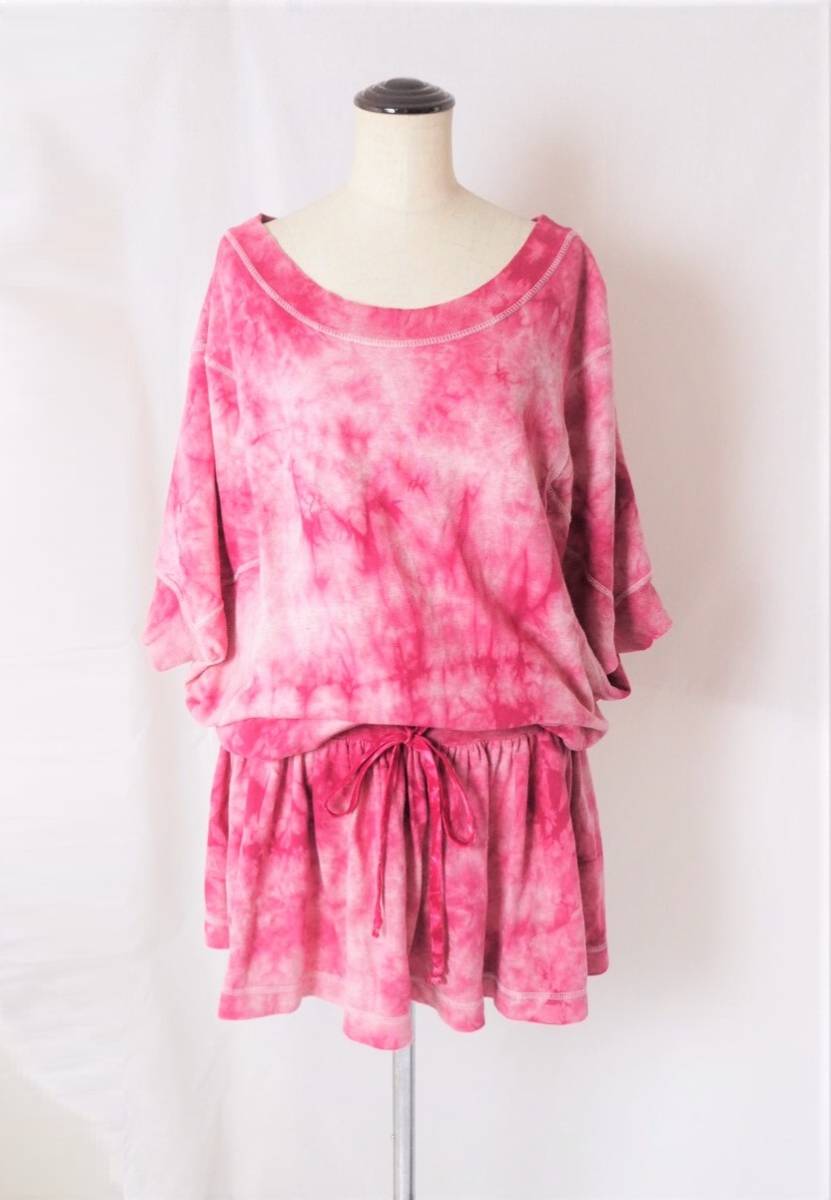 □Vivienne Westwood ANGLOMANIA□タイダイ スウェット ワンピース