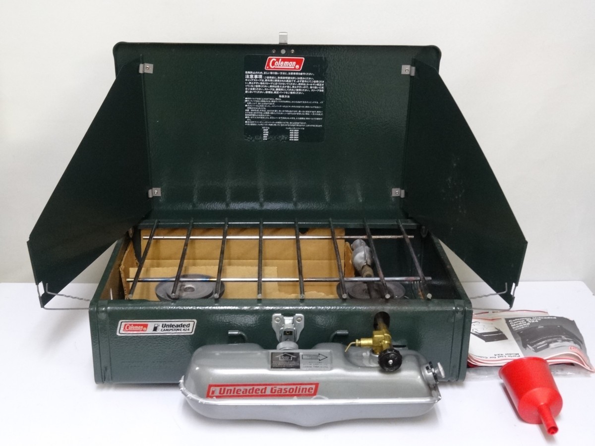 N1822b 夏のセール! Coleman コールマン ツーバーナーコンロ The