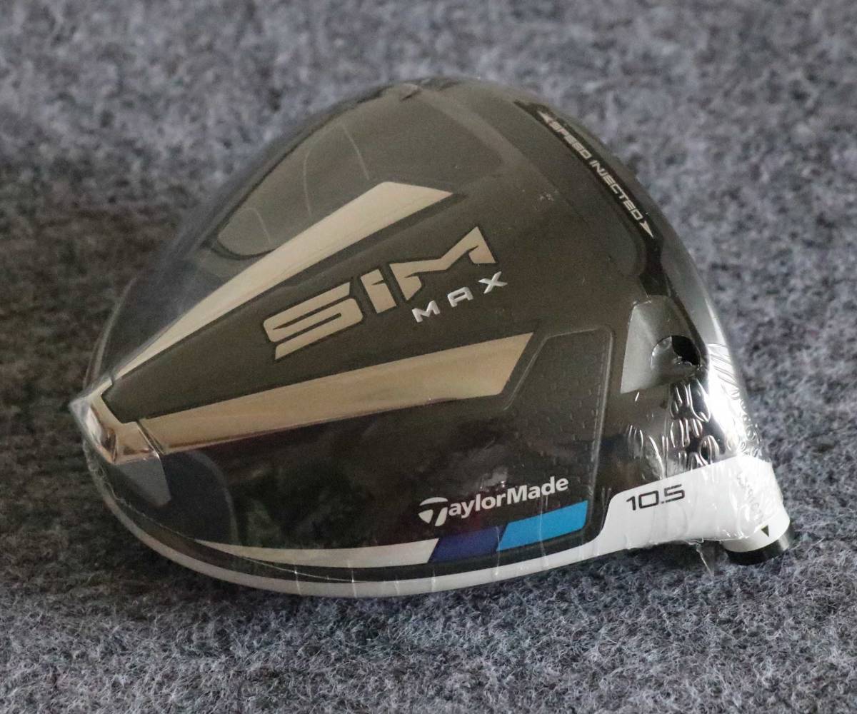 新品 SIM MAX ドライバー10.5度 ヘッド・ヘッドカバー・レンチ