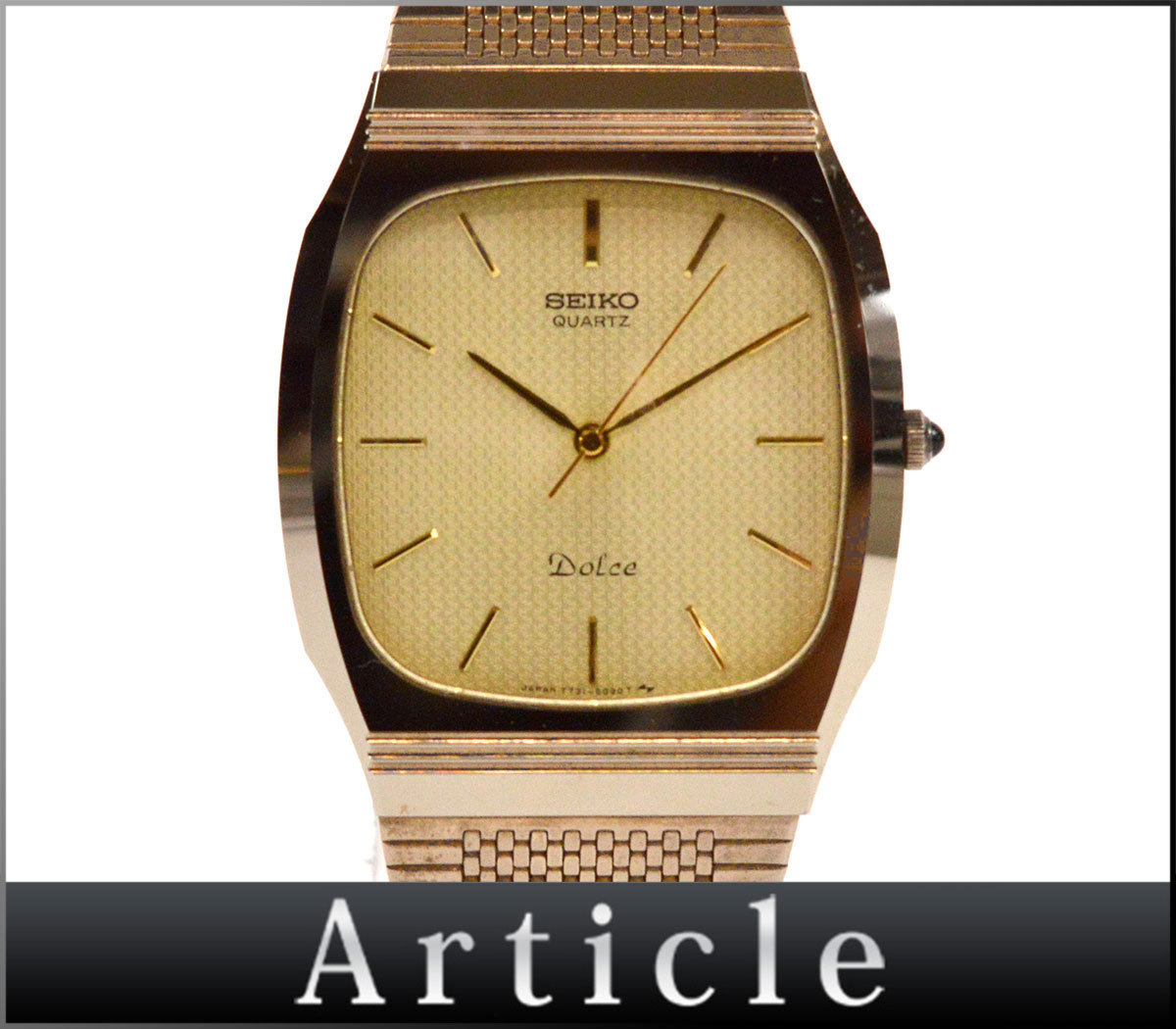 セイコー 電池交換済みSEIKO ドルチェ DOLCE - セイコー》ドルチェ年差
