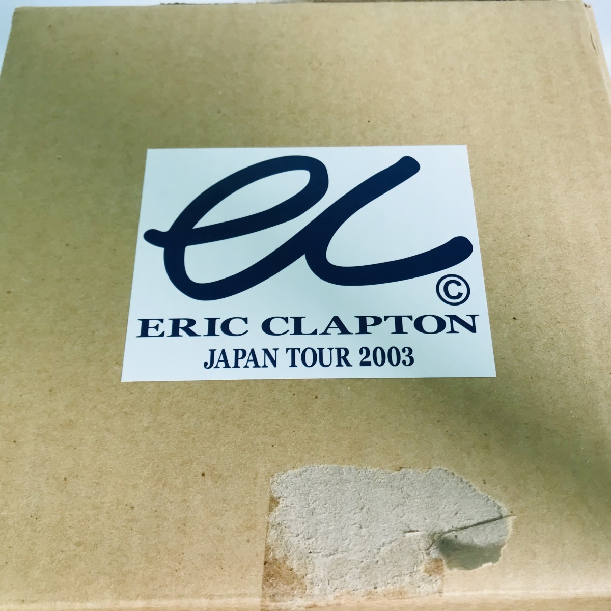 難あり中古品 Eric Clapton エリック クラプトン JAPAN TOUR 2003 1000