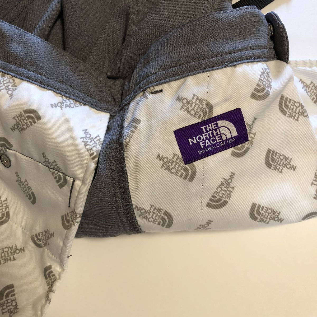新品未使用　マークアンドロナ　インナー　36 パープル PURPLE THE FACE NORTH パープル LABEL (ザ・ノース・フェイス LABEL