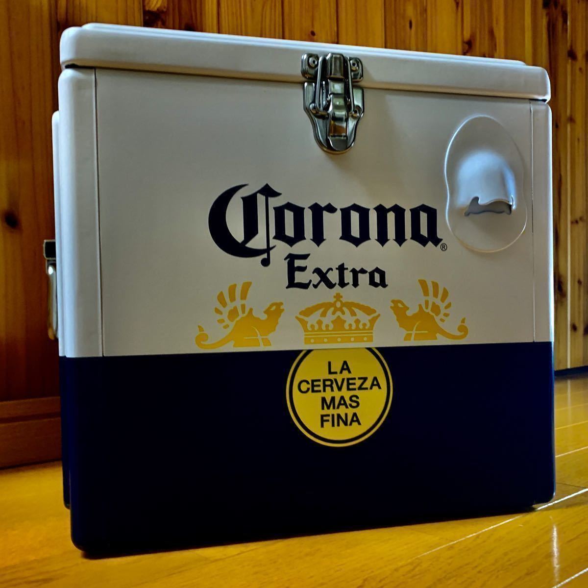 激安大特価，新品 入手困難 コロナ クーラーボックス コロナビール 保冷ボックス キャンプ BBQ アメリカン(30L未満)｜売買されたオークション情報、yahooの商品情報をアーカイブ公開 - オークファン 30L未満