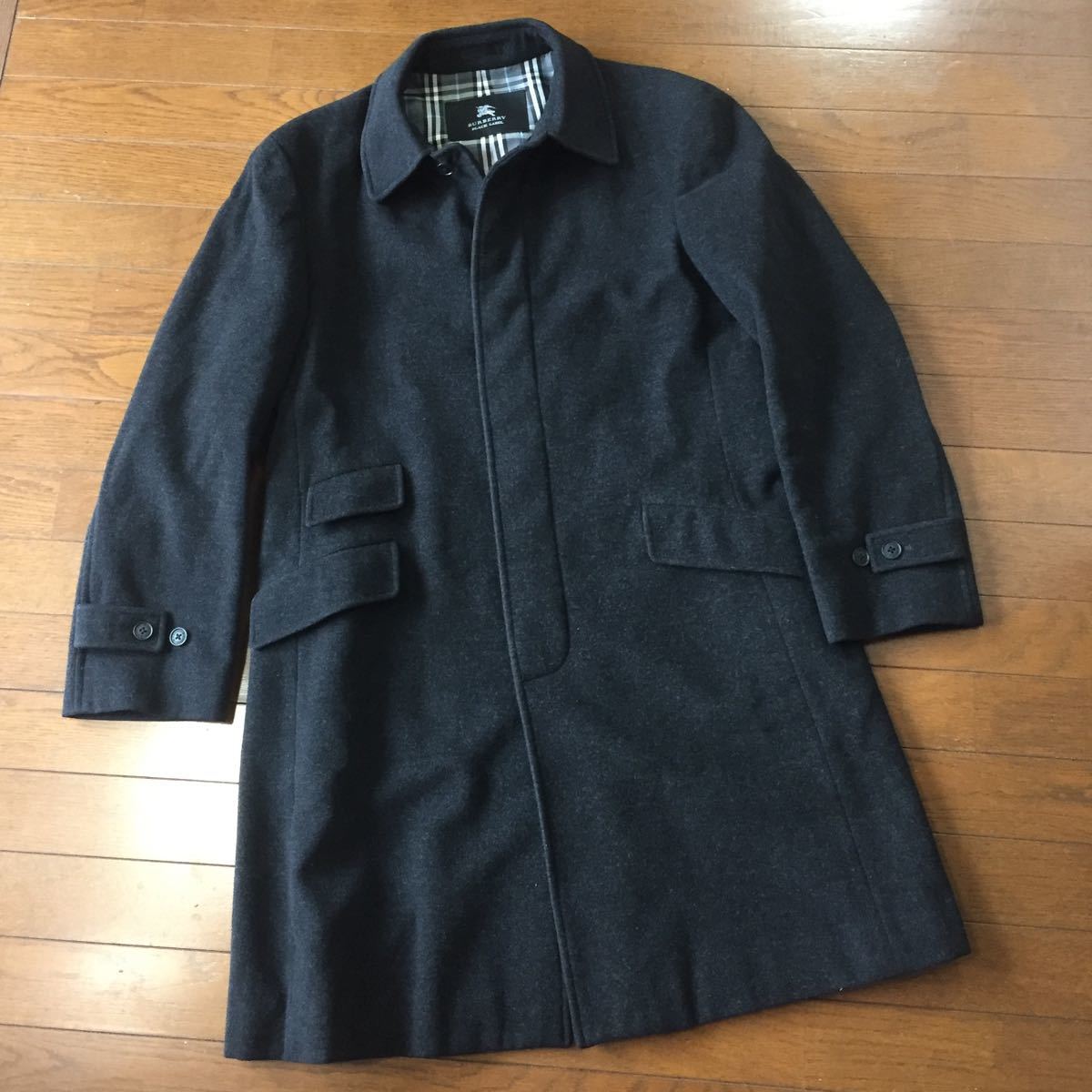 限定SALE，お買い得 バーバリーブラックレーベル カシミヤ羊毛コート(コート)｜売買されたオークション情報、yahooの商品情報をアーカイブ公開 - オークファン 男性用