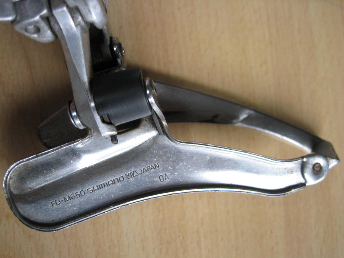 Deore Shimano Rear DX Derailleur RD-M650 Long Front FD Vintage Set Cage MTB DEORE | fd－m510の通販