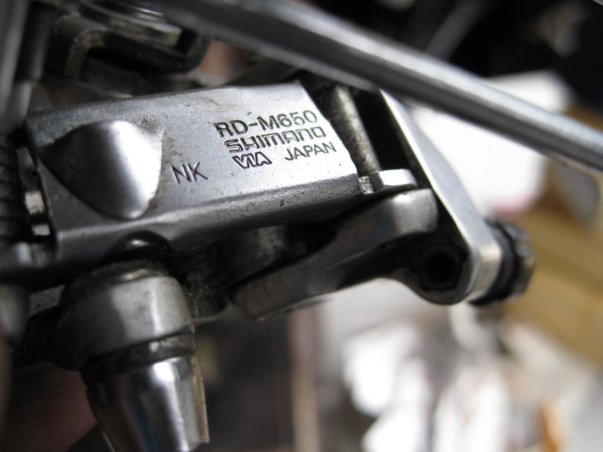 Deore Shimano Rear DX Derailleur RD-M650 Long Front FD Vintage Set Cage MTB DEORE | fd－m510の通販