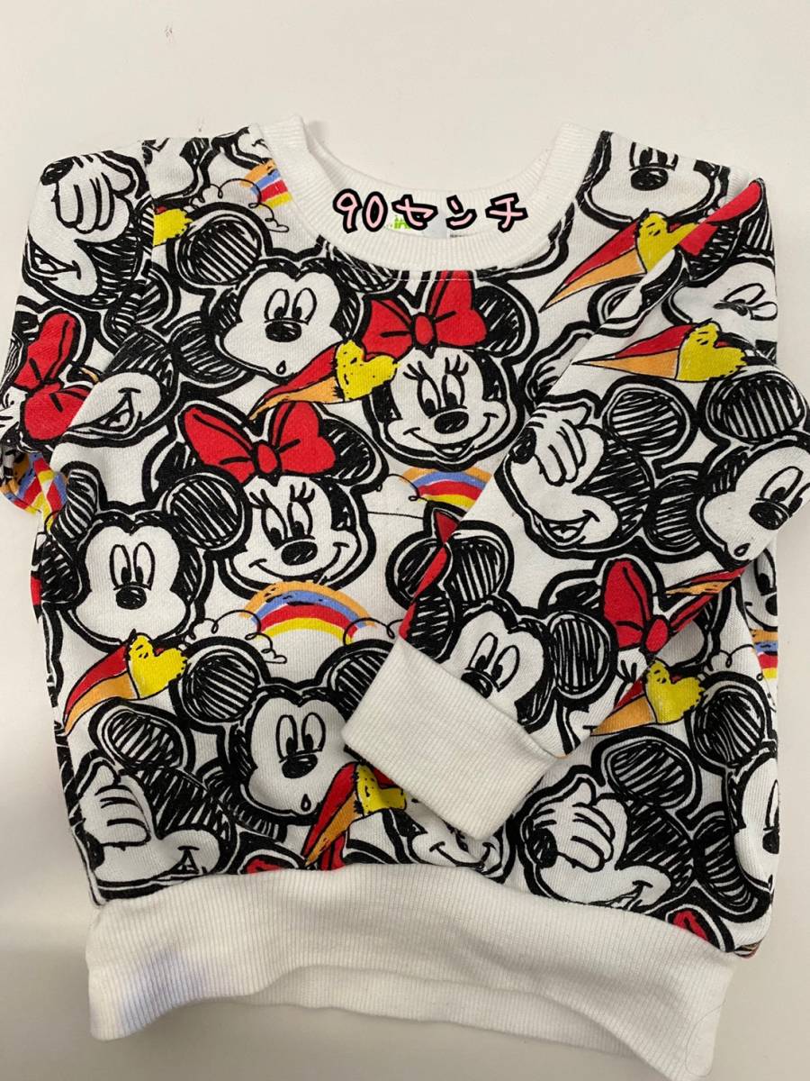 ディズニー ミッキー ミニー ぷーさん トレーナー 裏起毛 90 85 94cm 売買されたオークション情報 Yahooの商品情報をアーカイブ公開 オークファン Aucfan Com