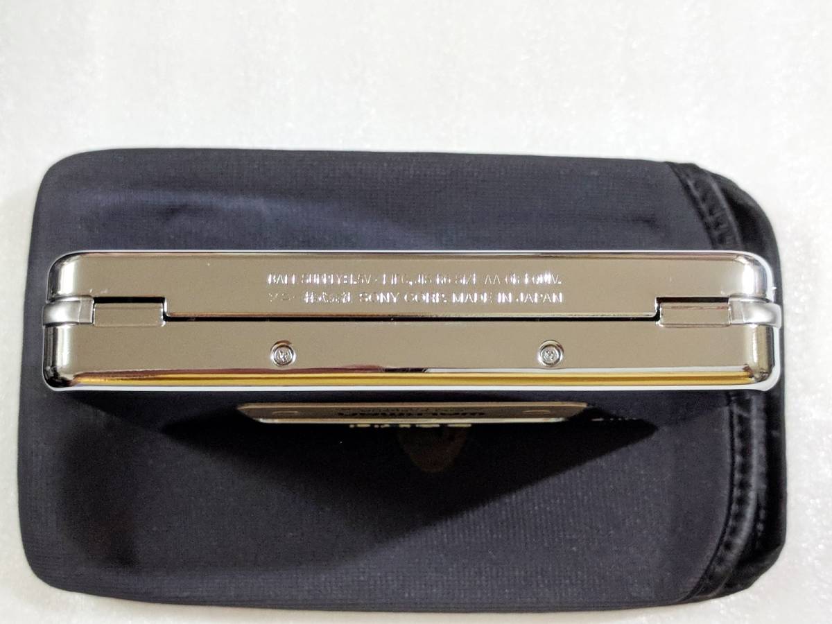 送料無料 レア 通電OK SONY WM-EX808HG 限定クロームメッキモデル