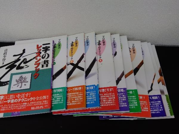 赤字超特価，お買い得 プロに学ぶ書のテクニック1 10巻＋一字の書 レッスンブック(書道)｜売買されたオークション情報、yahooの商品情報をアーカイブ公開 - オークファン 書道