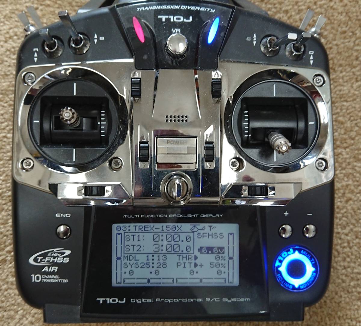 フタバ FUTABA T10J プロポ 送信機 モード1 ヘリ用 美品 | PGT.UPRRP.EDU