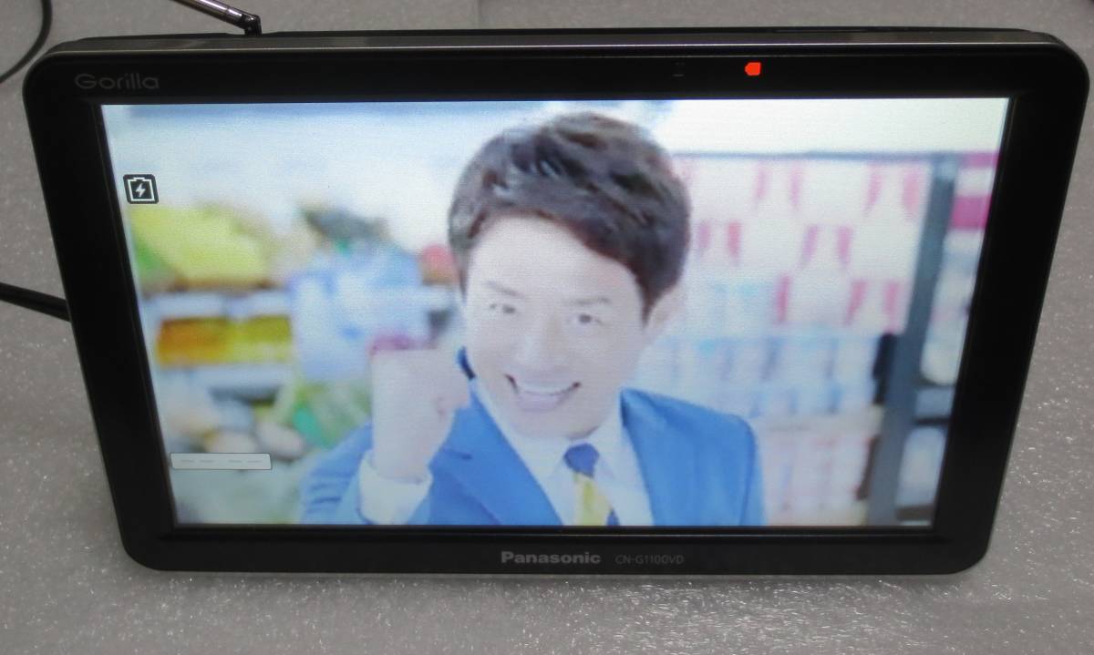 最新地図 Panasonic Gorilla CN-G1100VD FM-VICS フィルムあり 登録