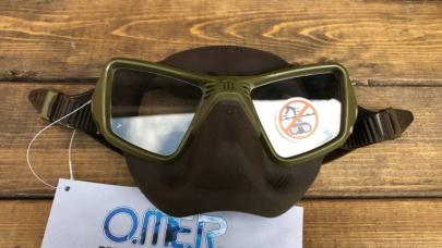 マスク | OMER 0 Olive 9*11*18.5cm グリーン .R(オマー) ZERO³ ZERO3 ゼロキューブ SCUBA Authority .R. - Africa